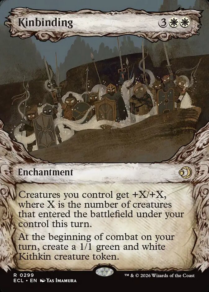 Kinbinding card front