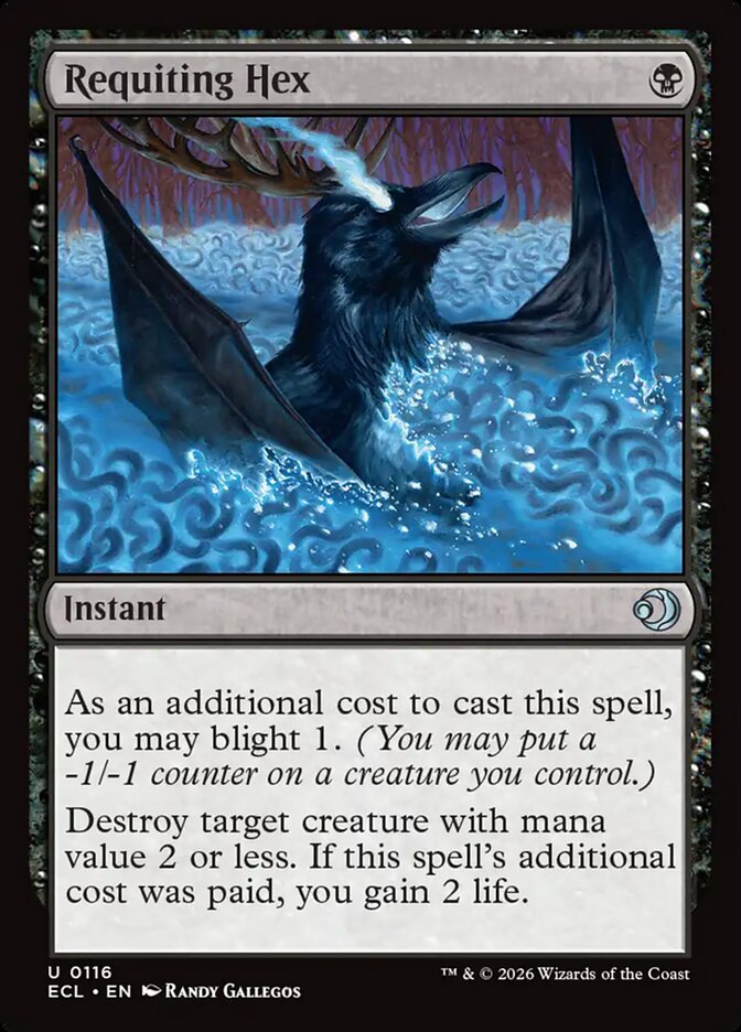 Requiting Hex card front
