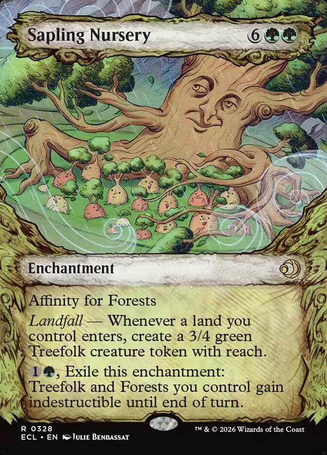 Sapling Nursery card front