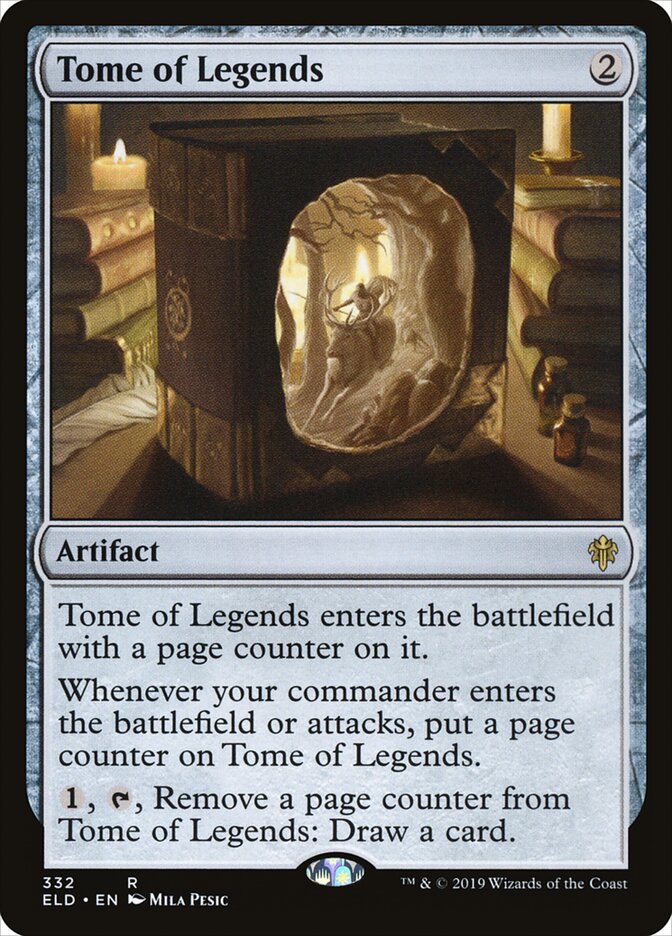 Tome of Legends card front