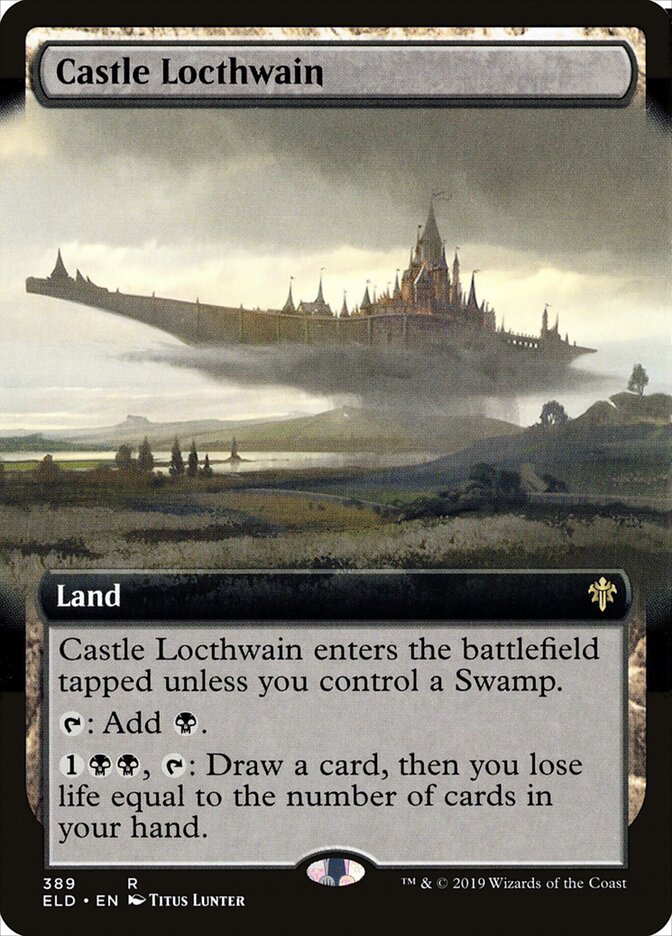 Castle Locthwain card front