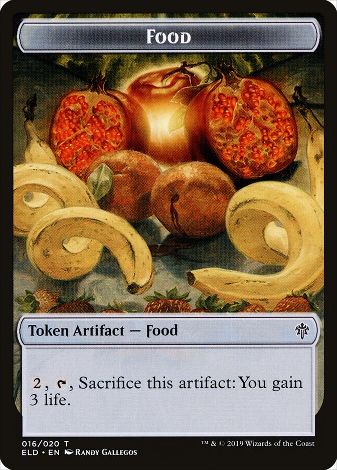 Food card front