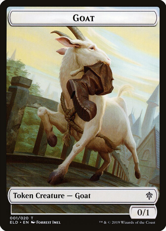 Goat card front