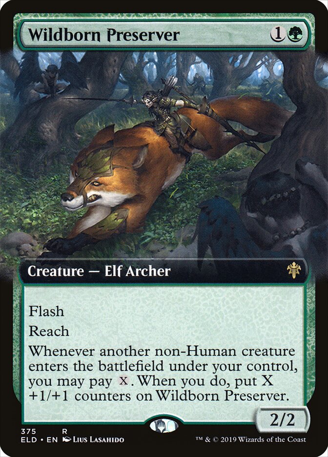 Wildborn Preserver card front