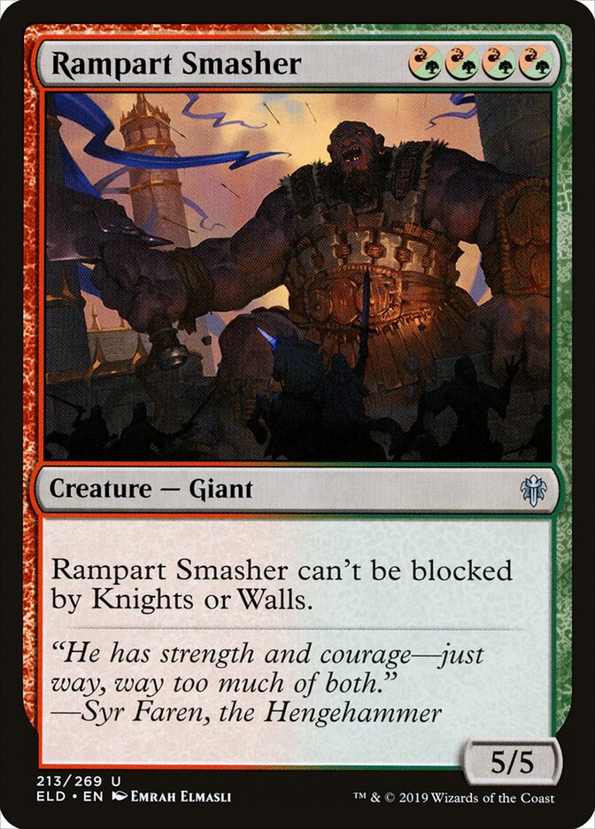 Rampart Smasher card front
