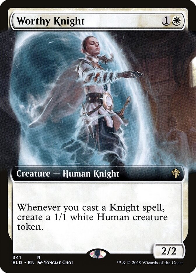 Worthy Knight card front