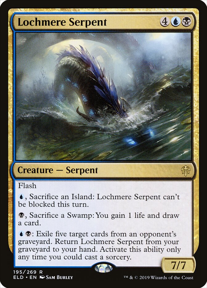 Lochmere Serpent card front
