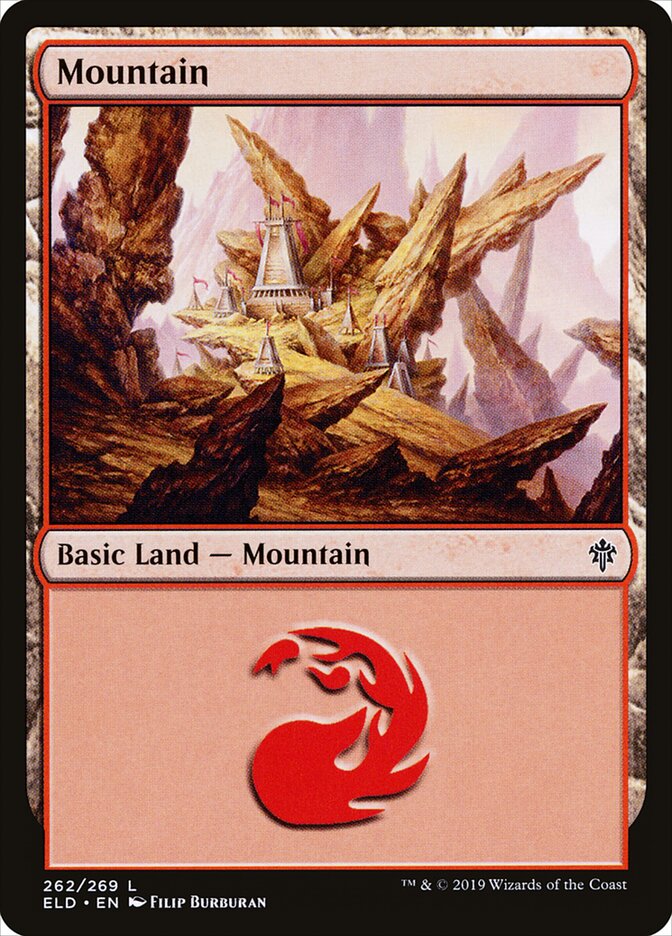Mountain card front