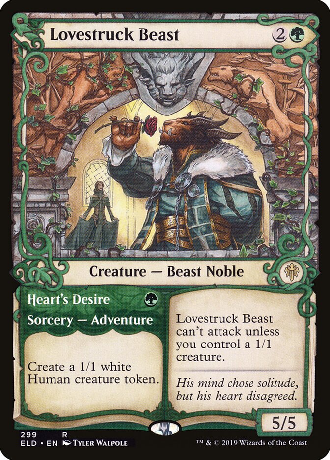 Lovestruck Beast card front