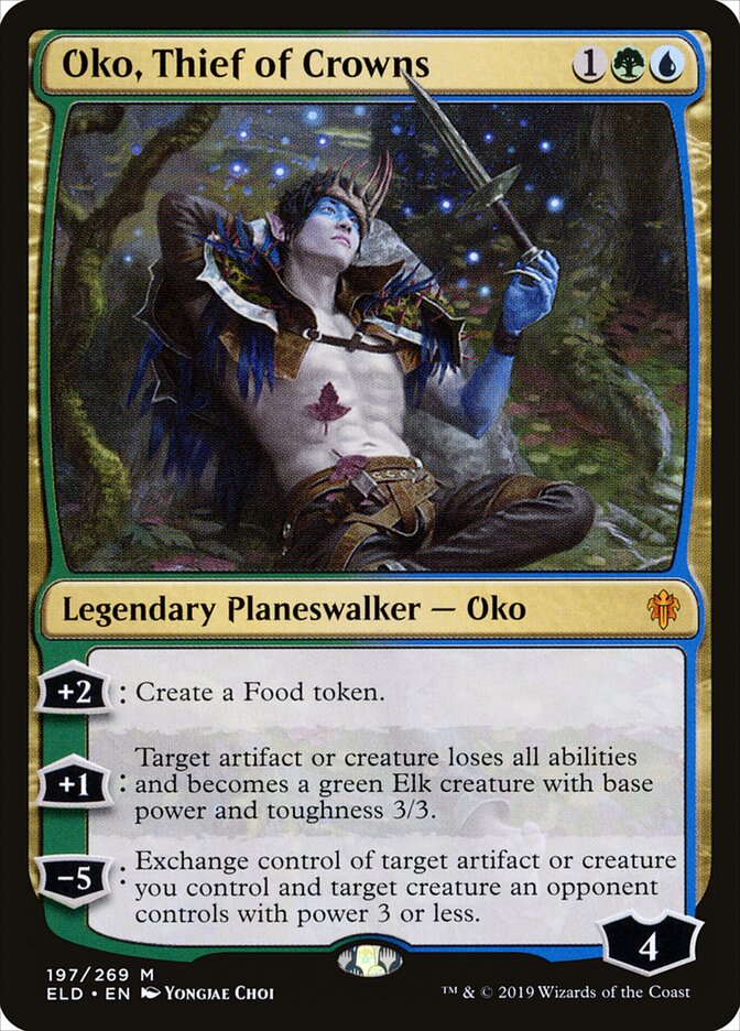 Oko, Thief of Crowns card front