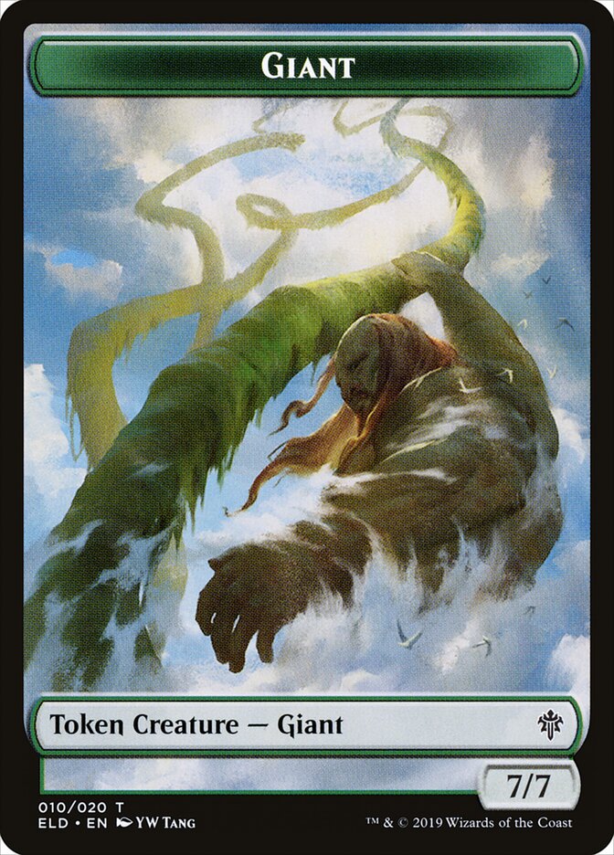 Giant card front