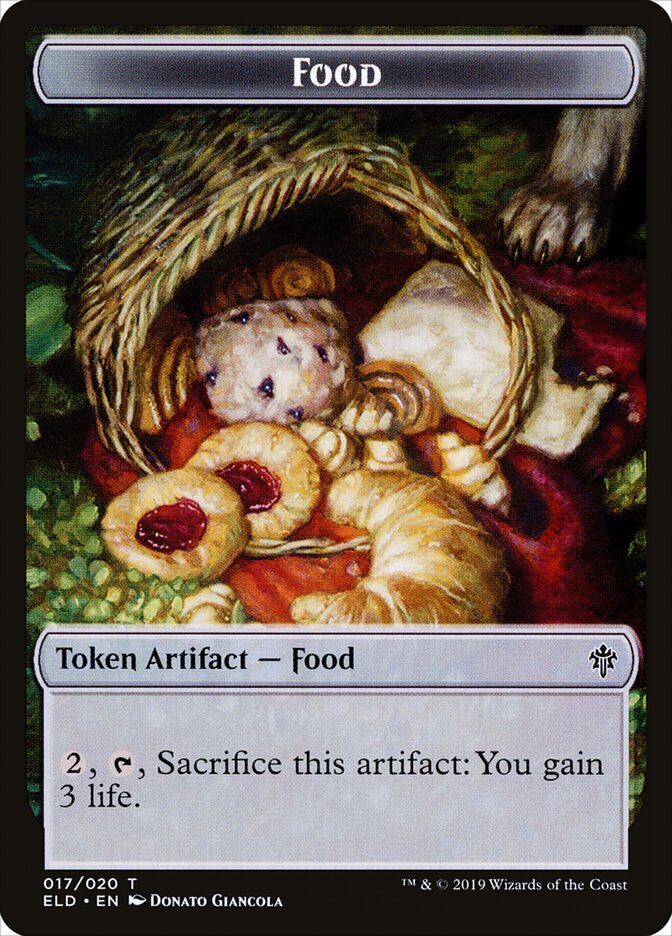 Food card front