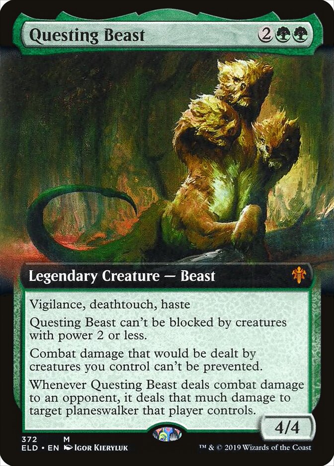Questing Beast card front