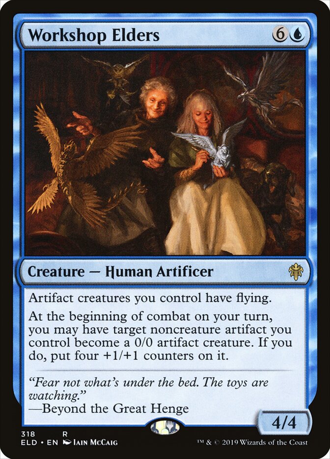 Workshop Elders card front