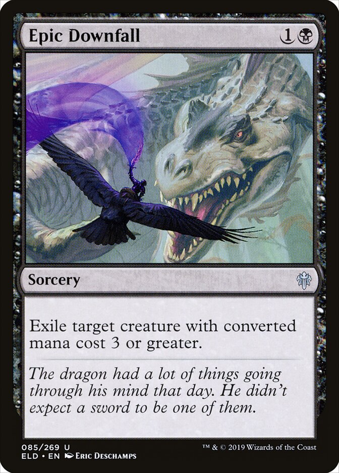Epic Downfall card front