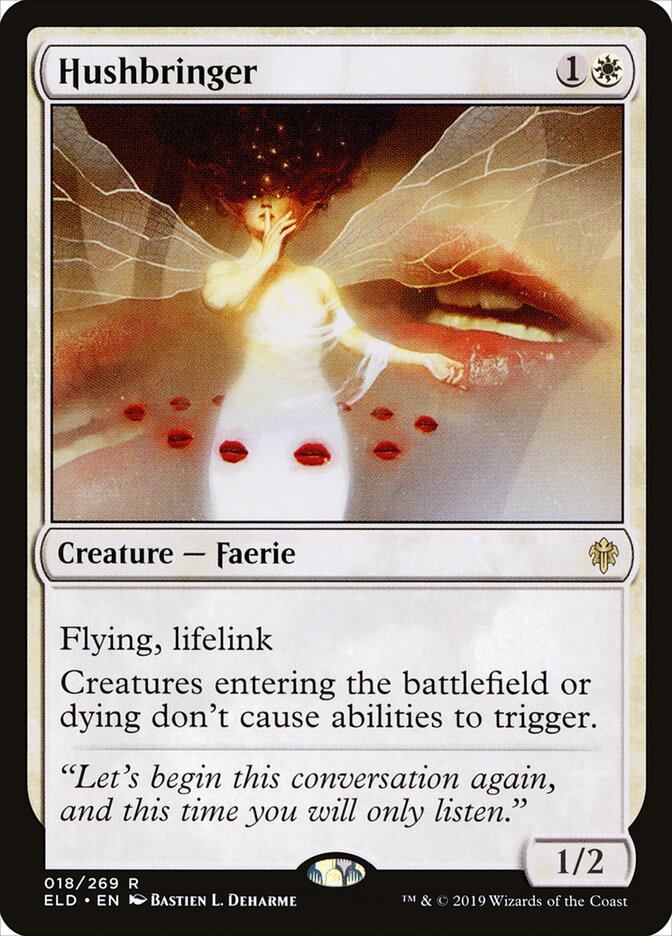 Hushbringer card front