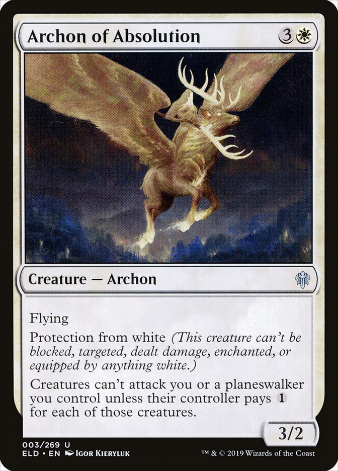 Archon of Absolution card front