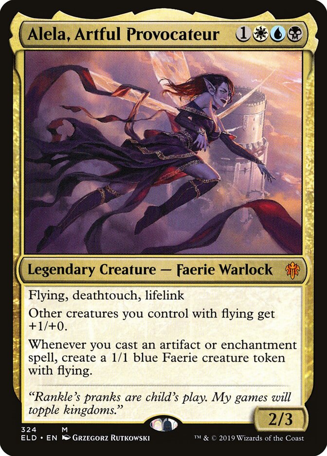 Alela, Artful Provocateur card front
