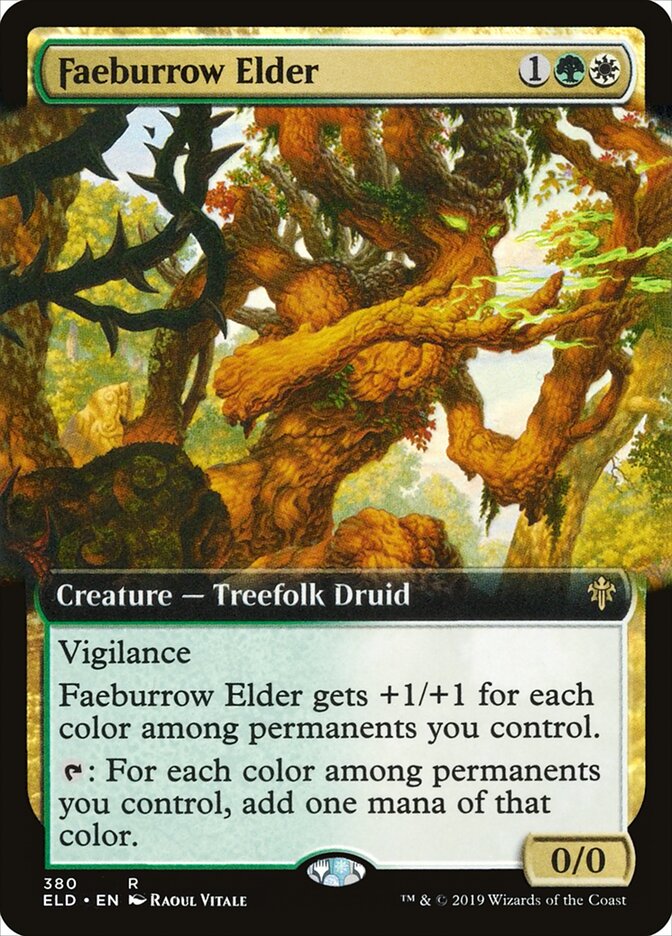 Faeburrow Elder card front