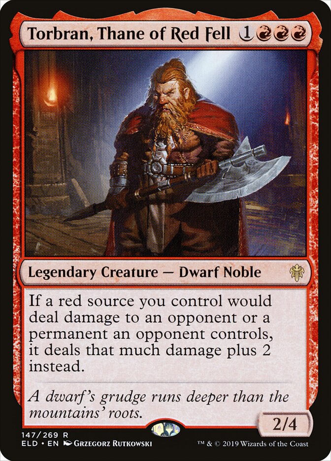Torbran, Thane of Red Fell card front