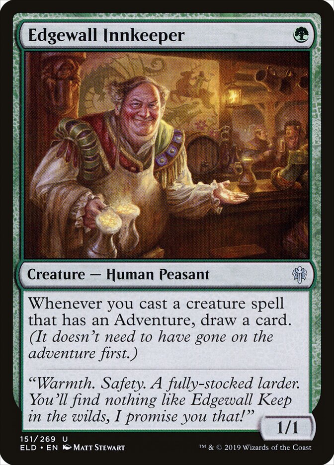Edgewall Innkeeper card front