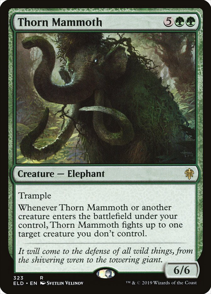 Thorn Mammoth card front