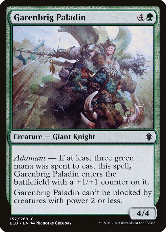 Garenbrig Paladin card front