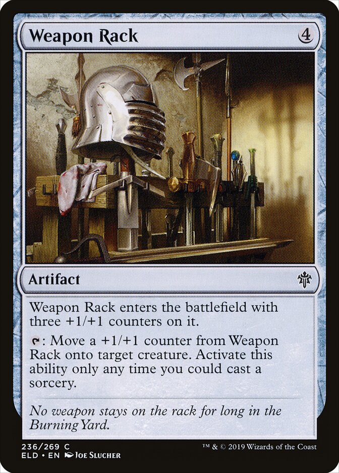 Weapon Rack card front