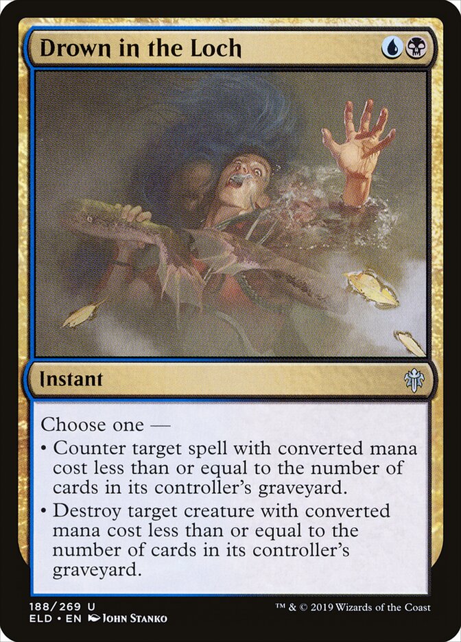 Drown in the Loch card front