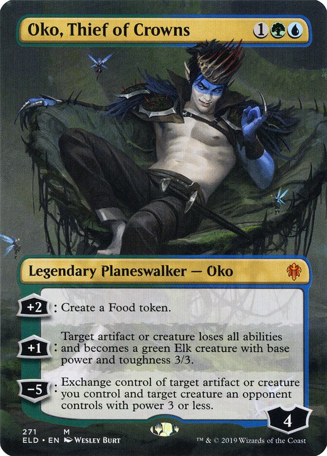 Oko, Thief of Crowns card front