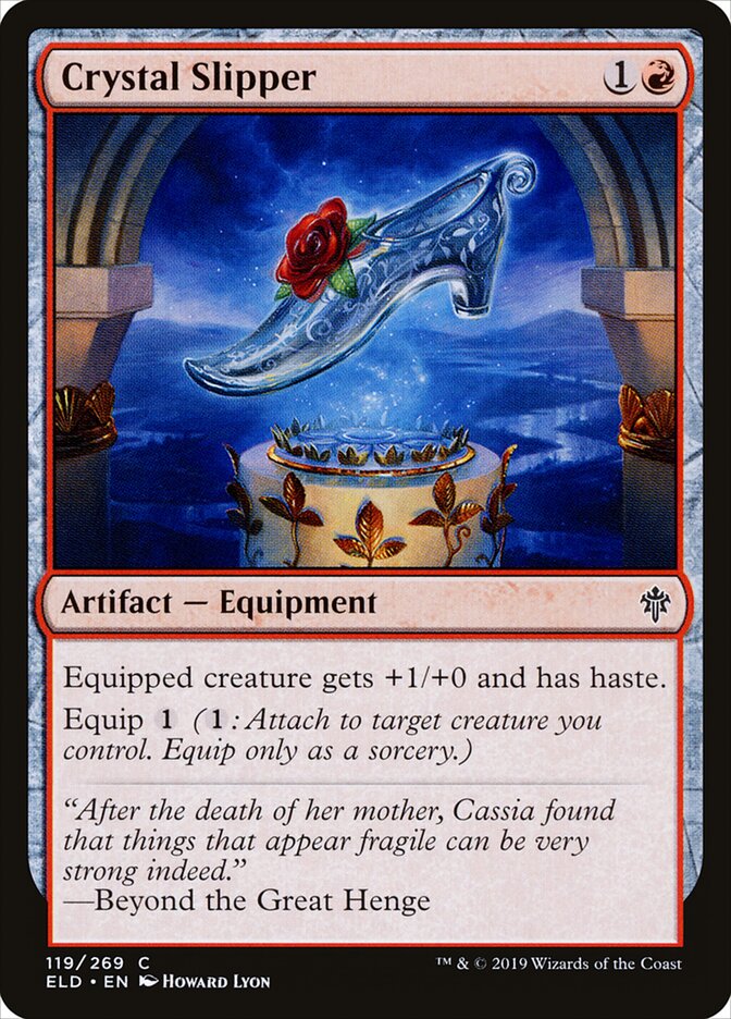 Crystal Slipper card front
