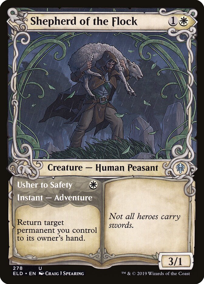 Shepherd of the Flock card front