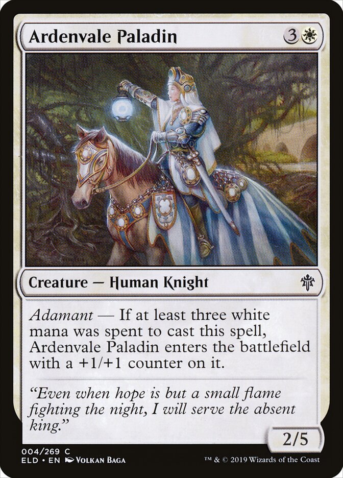 Ardenvale Paladin card front