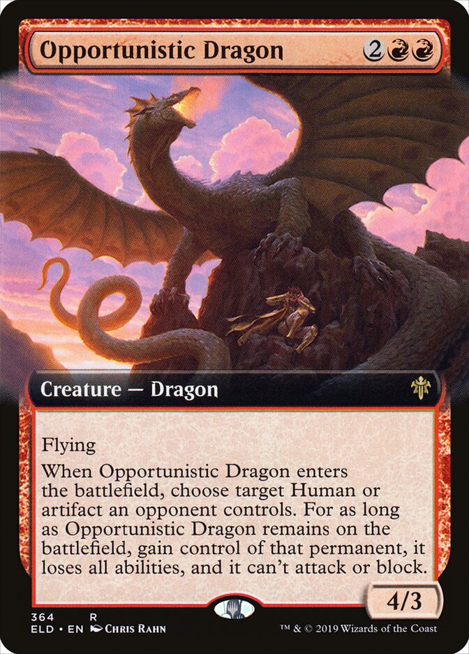 Opportunistic Dragon card front