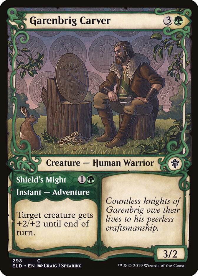 Garenbrig Carver card front
