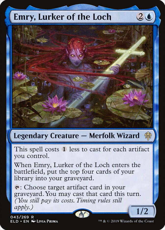 Emry, Lurker of the Loch card front