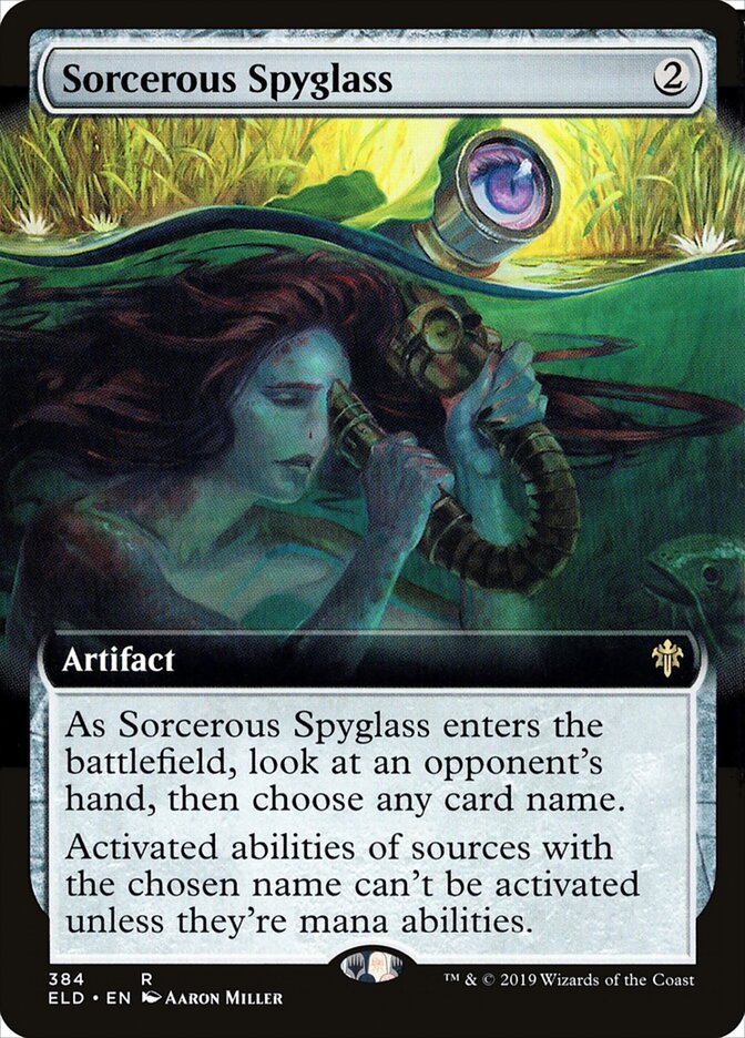 Sorcerous Spyglass card front