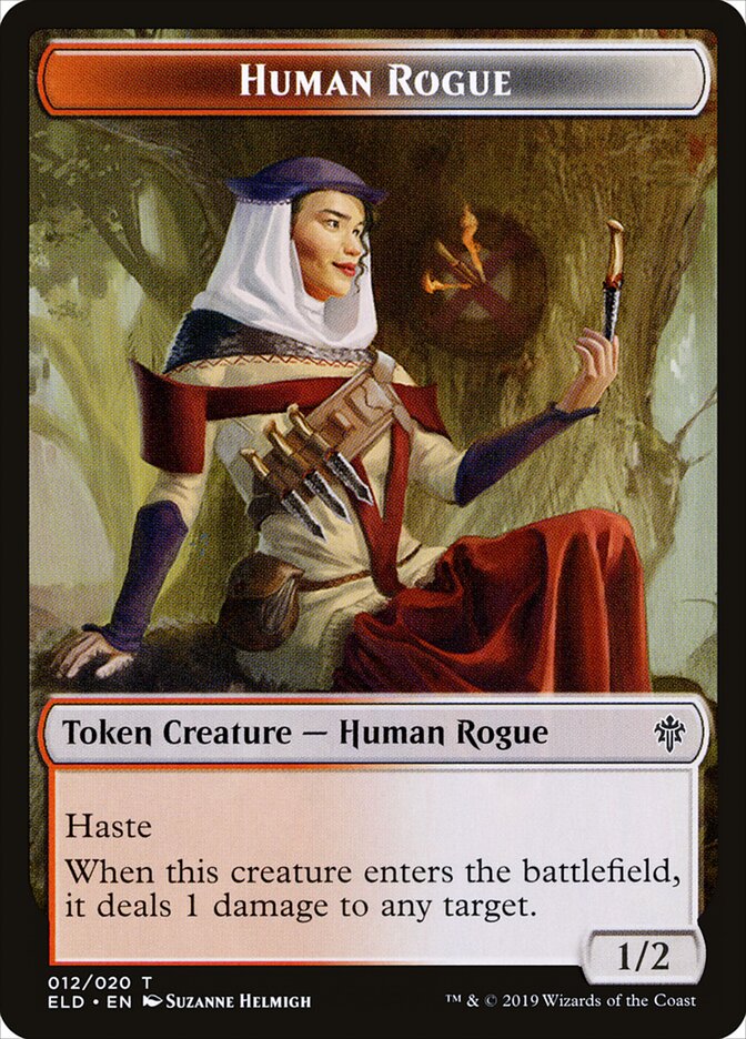 Human Rogue card front