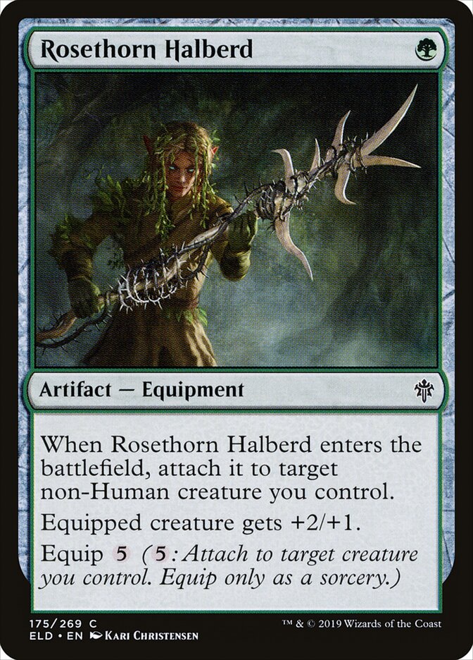 Rosethorn Halberd card front