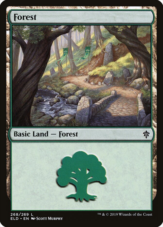 Forest card front