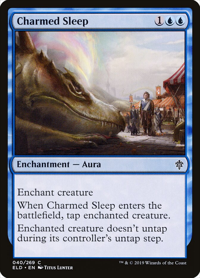Charmed Sleep card front