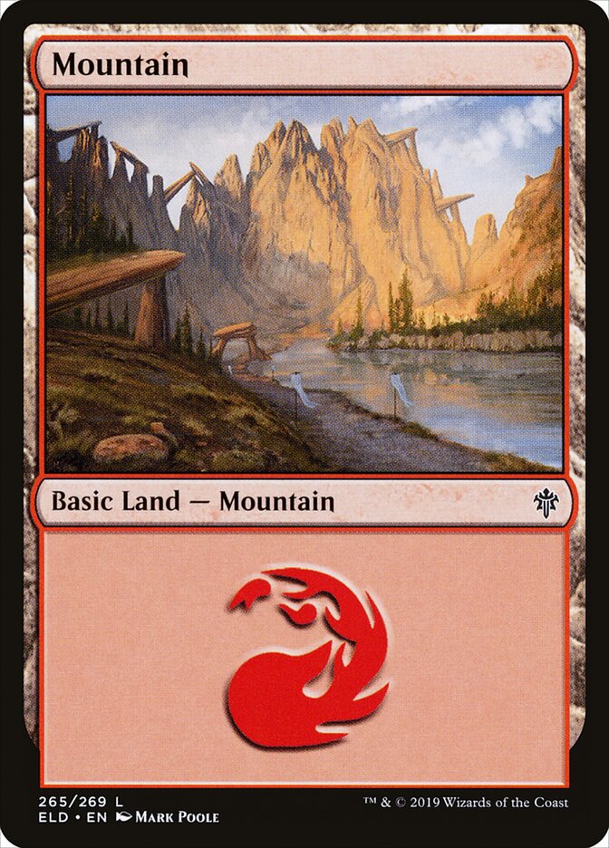 Mountain card front