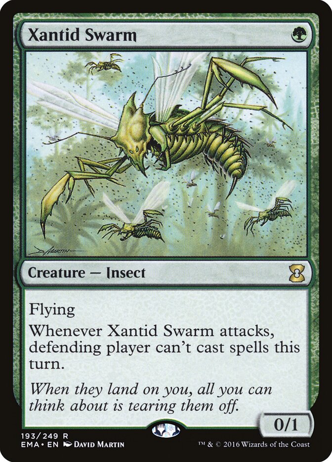 Xantid Swarm card front