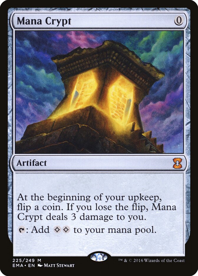 Mana Crypt card front