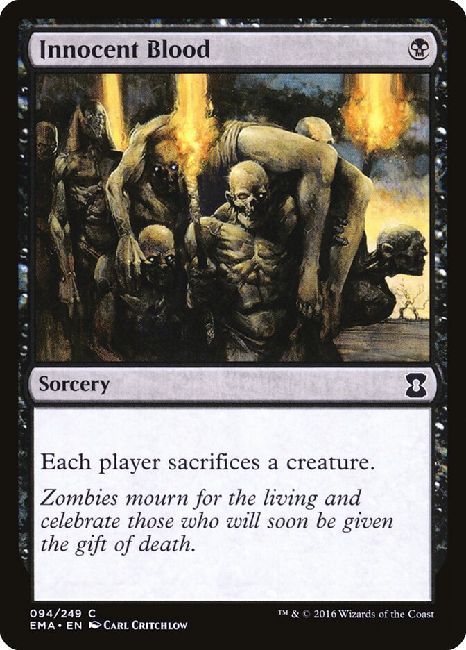 Innocent Blood card front