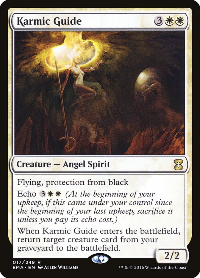 Karmic Guide card front