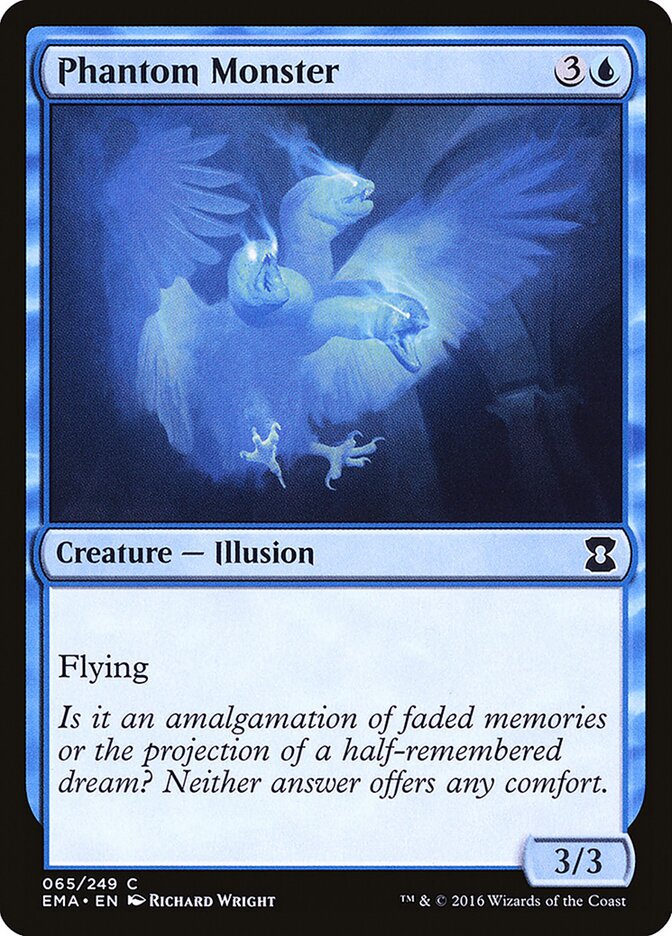 Phantom Monster card front
