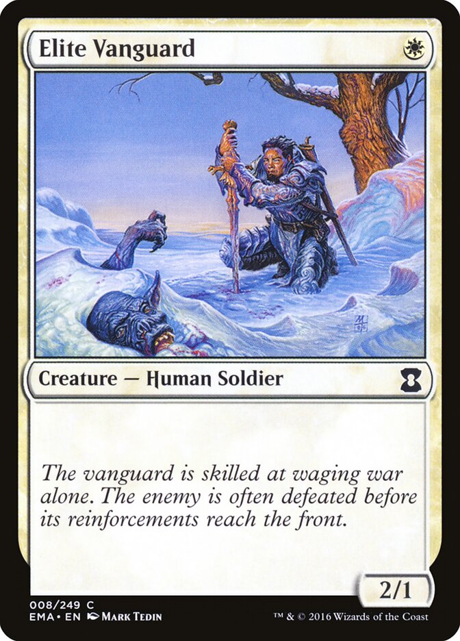 Elite Vanguard card front