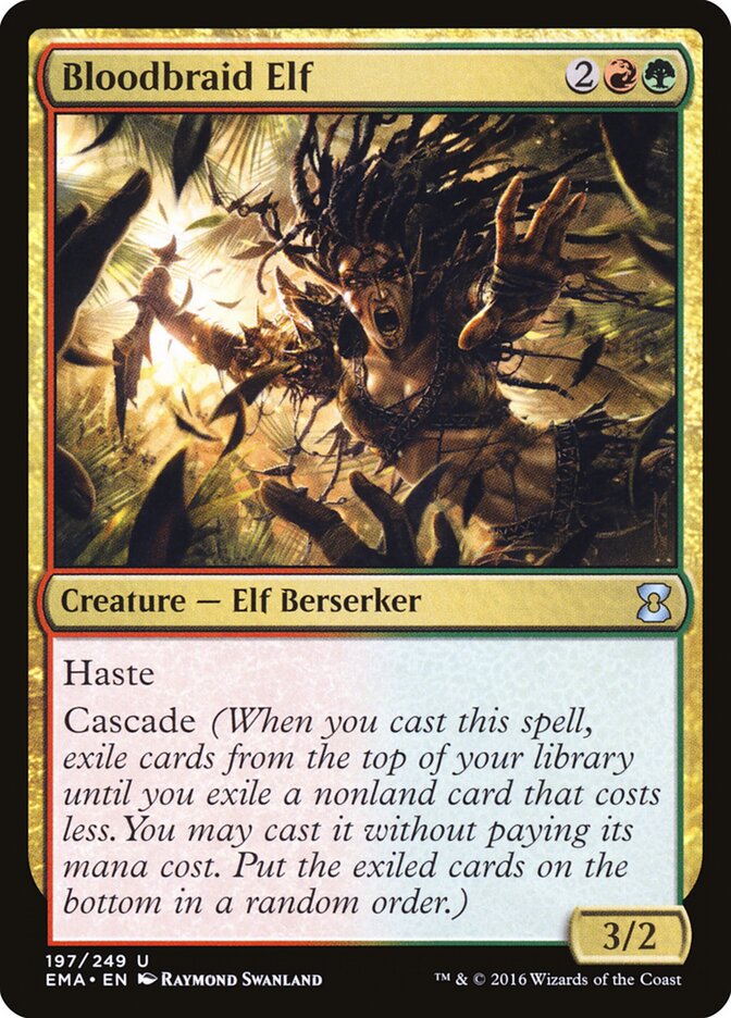 Bloodbraid Elf card front