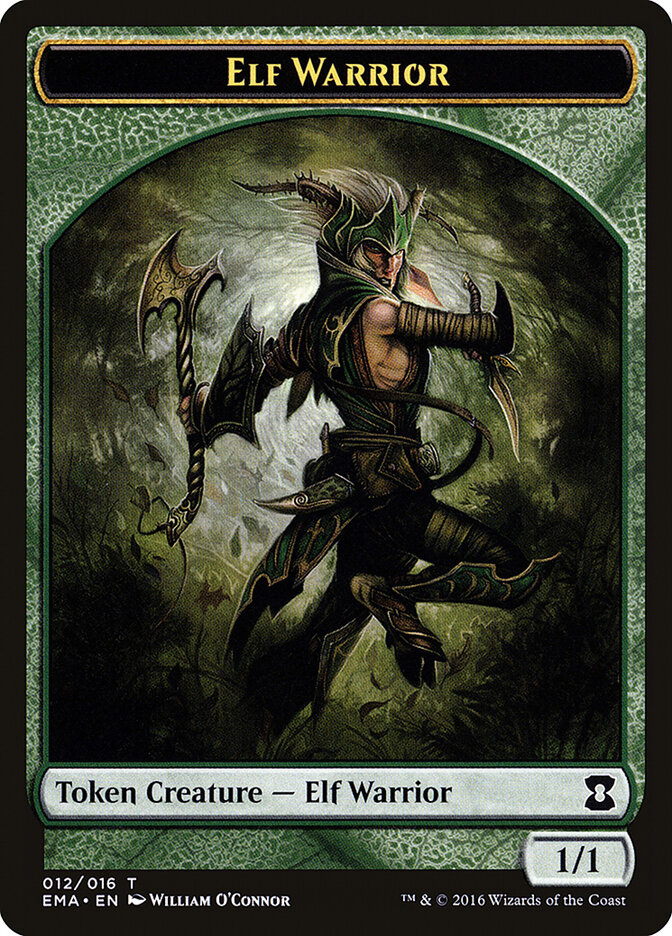 Elf Warrior card front